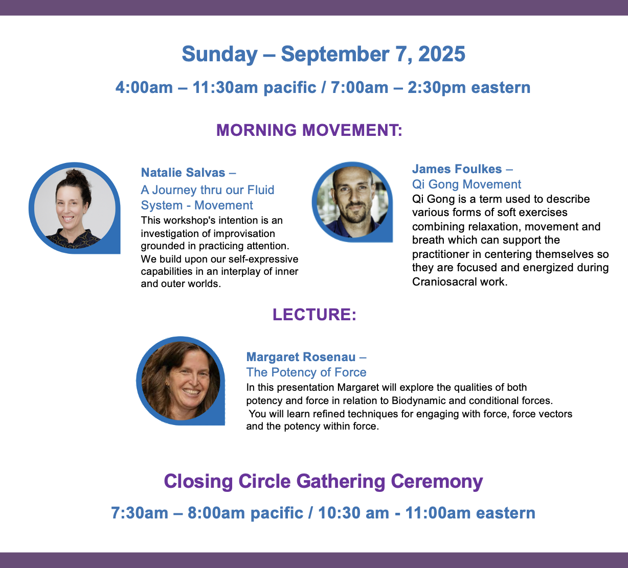 image listing programming for Sun 9/7